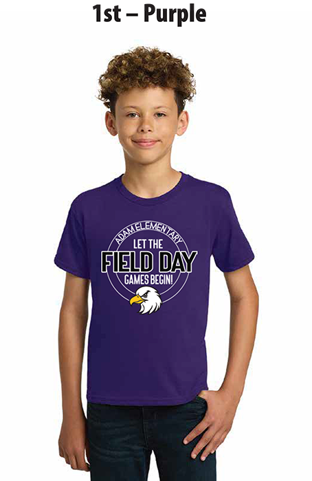 First Grade - Purple Field Day Shirt