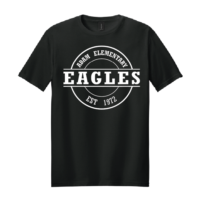 SoftStyle Adam Elementary Circle Logo T-Shirt
