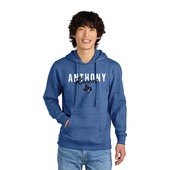Anthony Icon Design Fleece Pullover Hoodie