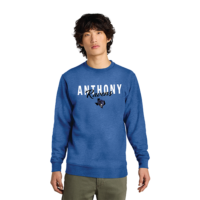 Anthony Icon Design Fleece Crewneck Sweatshirt