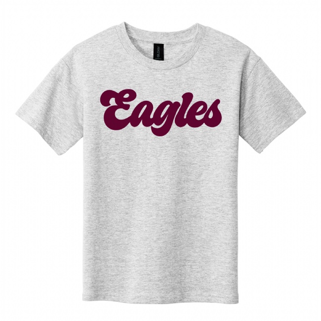 Ash Eagles Cursive T-Shirt